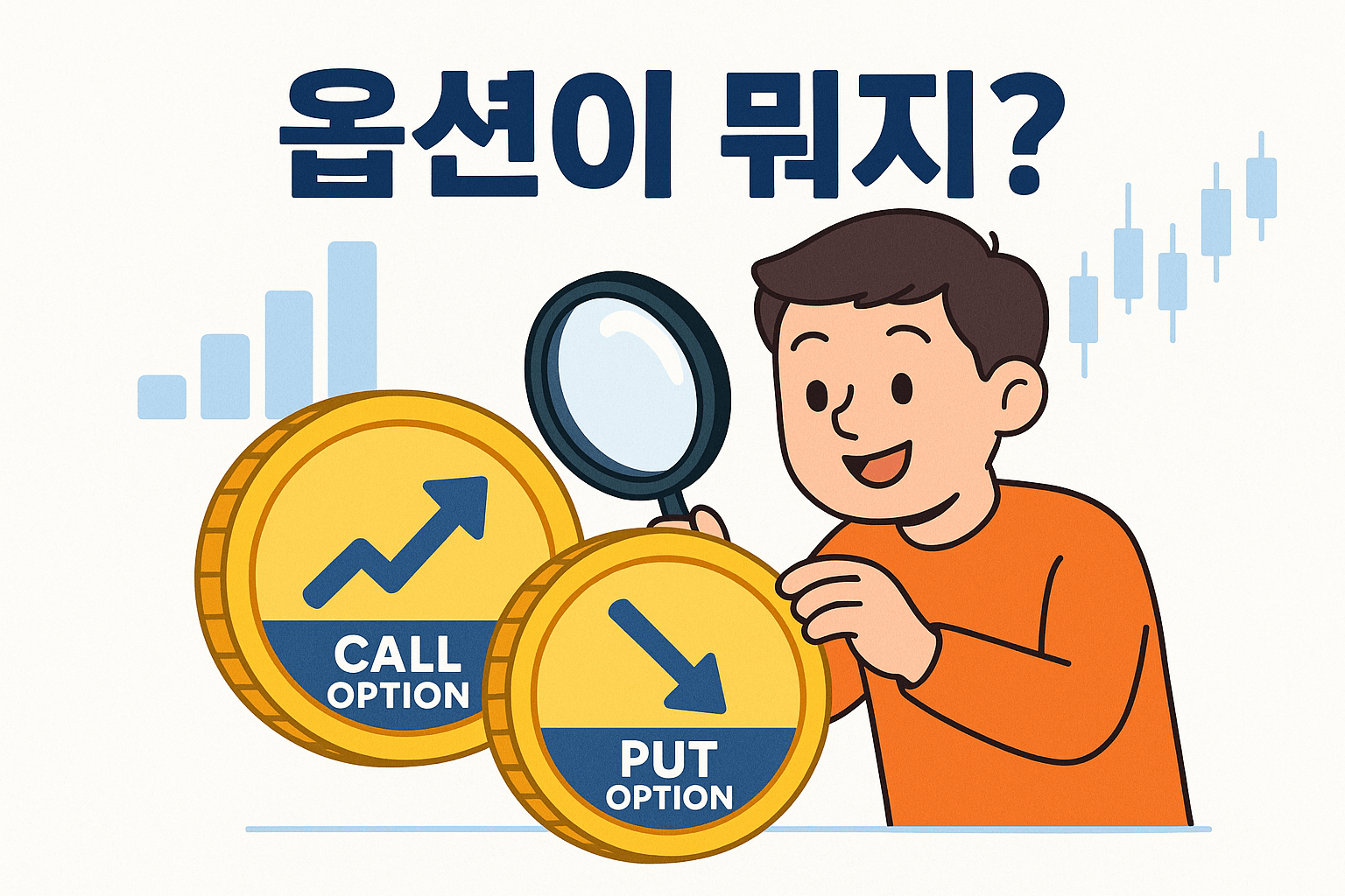 콜옵션과 풋옵션 개념 쉽게 이해하기